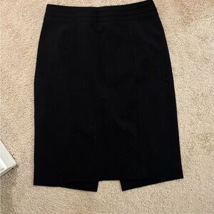 White House Black Market Classic Black Pencil Skirt
